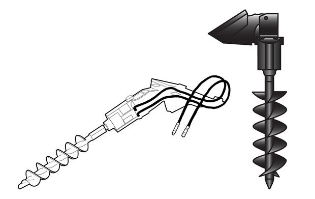 Шнековый бур для Bobcat