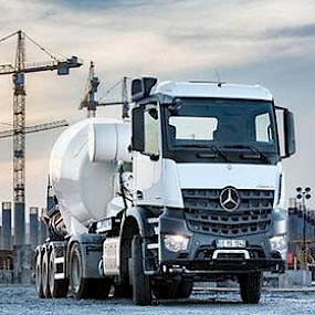 Автобетонозмішувач Imer (напів причіп)