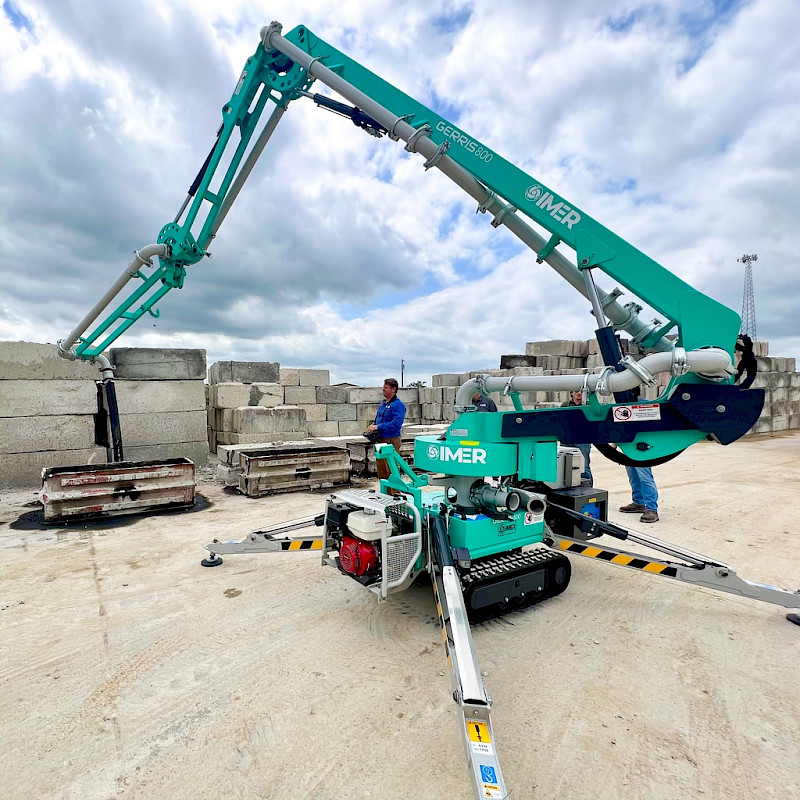 Роздавальна стріла Imer Gerris 800